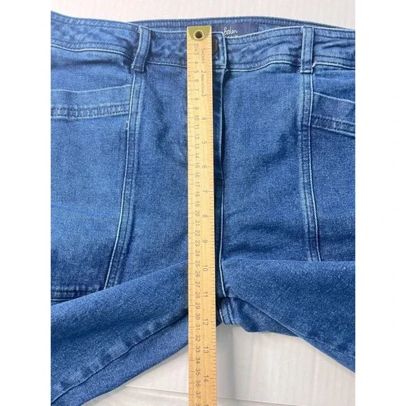 Boden Slim Jeans Cargo Pockets Jegging 8R Blue Denim - Picture 8 of 10